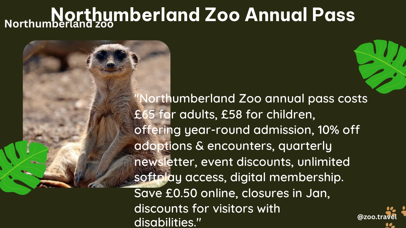 northumberland zoo annual pass