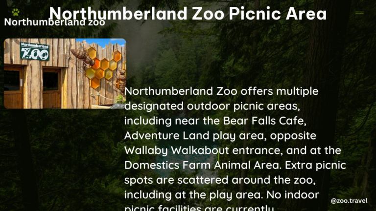 northumberland zoo picnic area