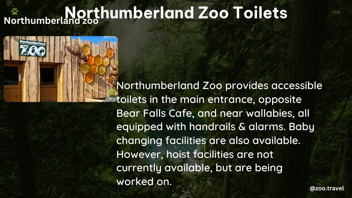 northumberland zoo toilets