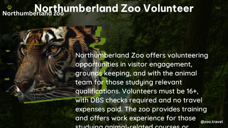 northumberland zoo volunteer