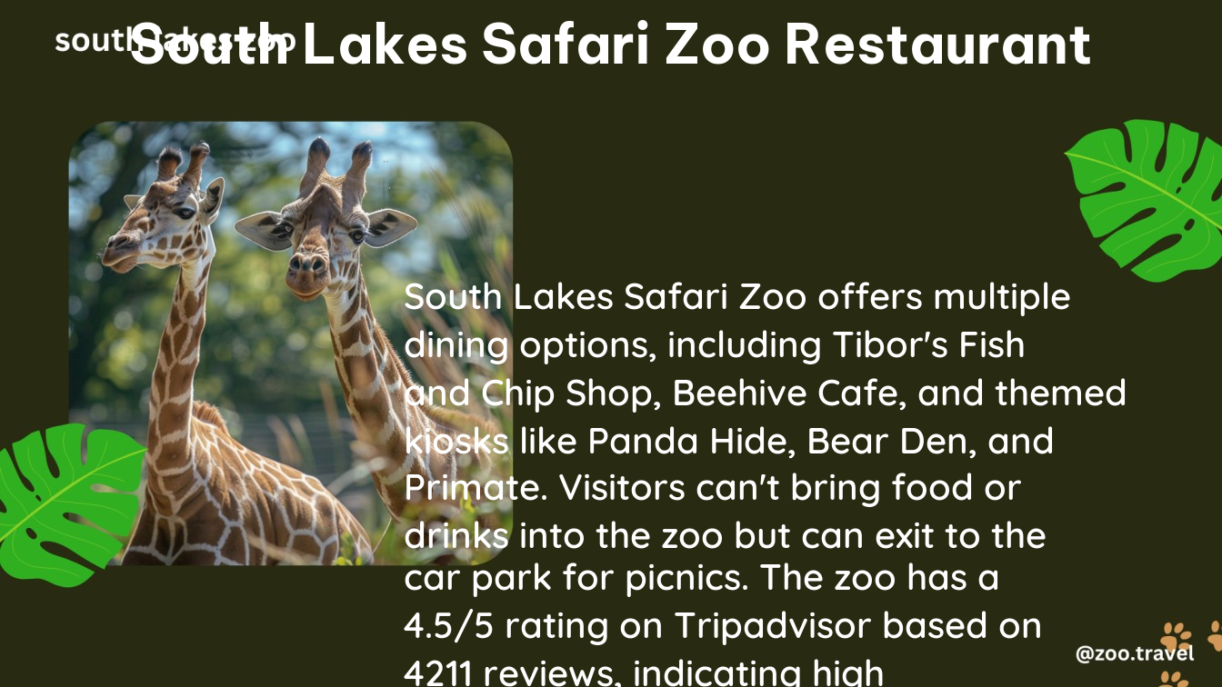 south lakes safari zoo restaurant