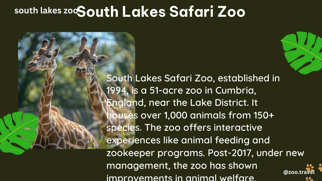 south lakes safari zoo