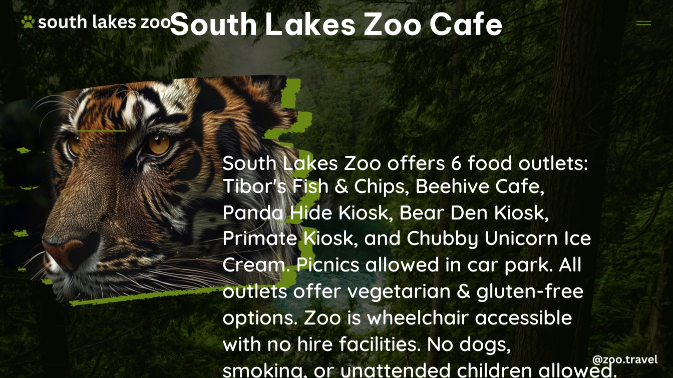 south lakes zoo cafe