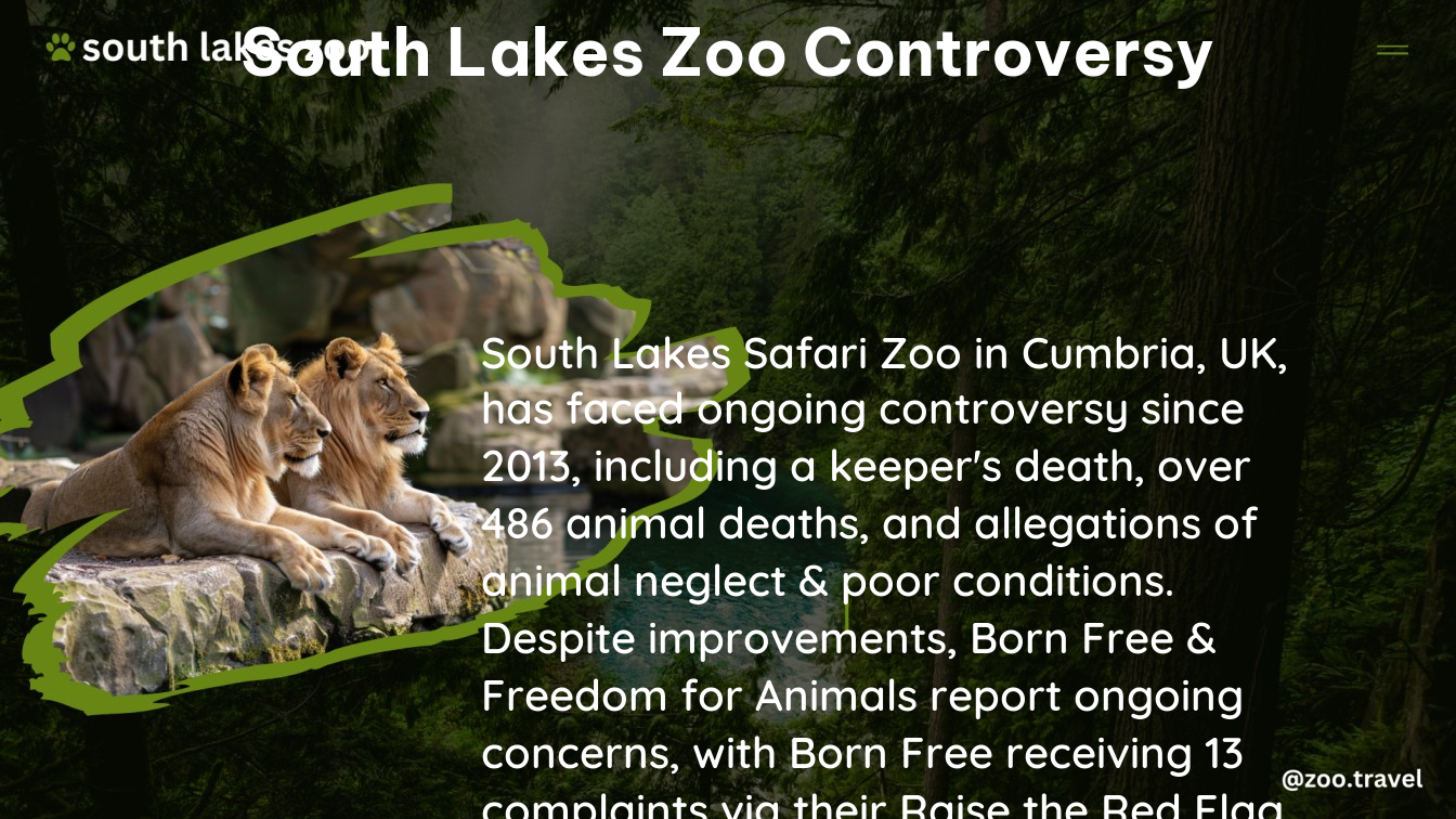 south lakes zoo controversy