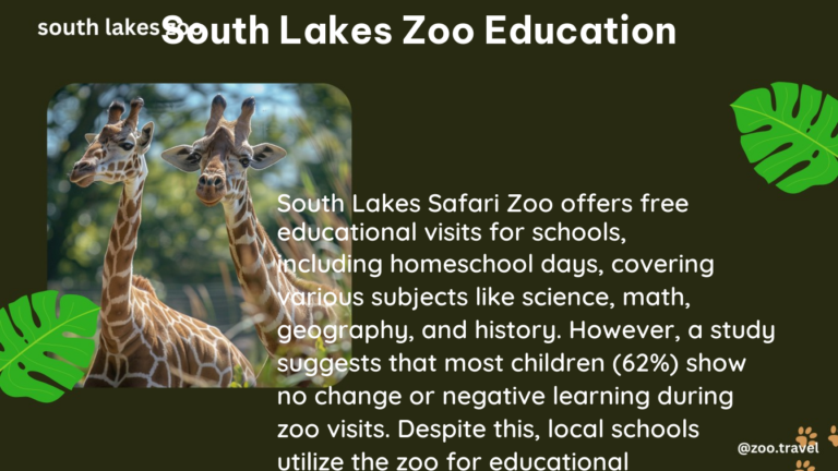 south lakes zoo education