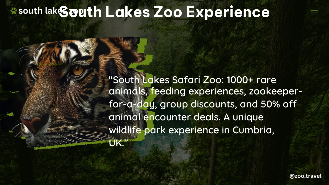 south lakes zoo experience