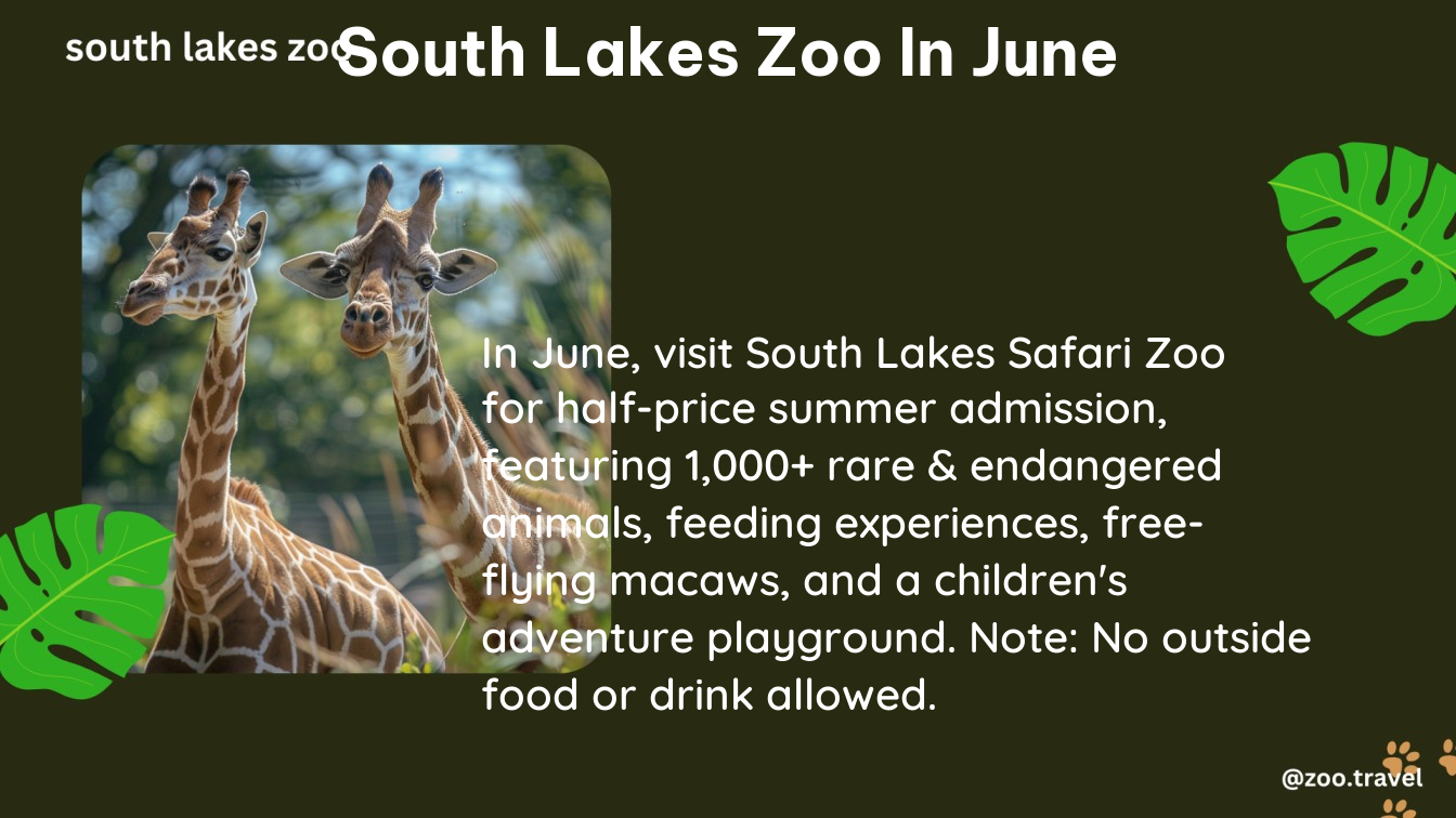 south lakes zoo in June