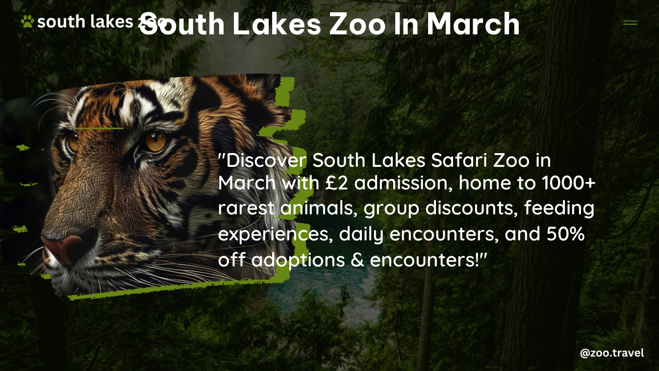 south lakes zoo in March