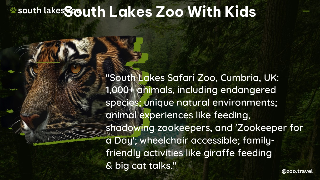 south lakes zoo with kids