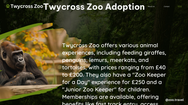 twycross zoo adoption