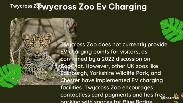 twycross zoo ev charging