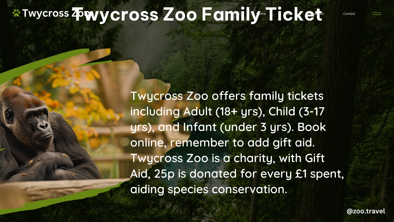 twycross zoo family ticket