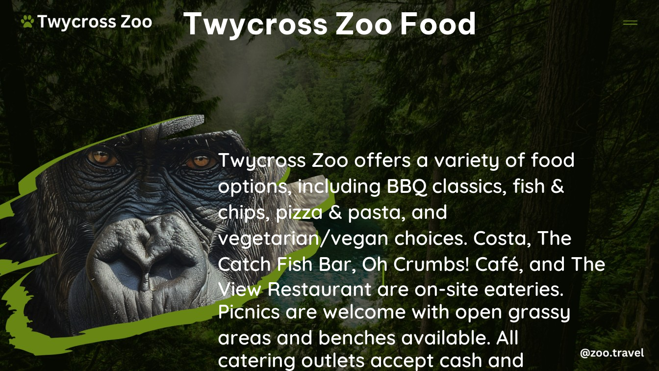 twycross zoo food