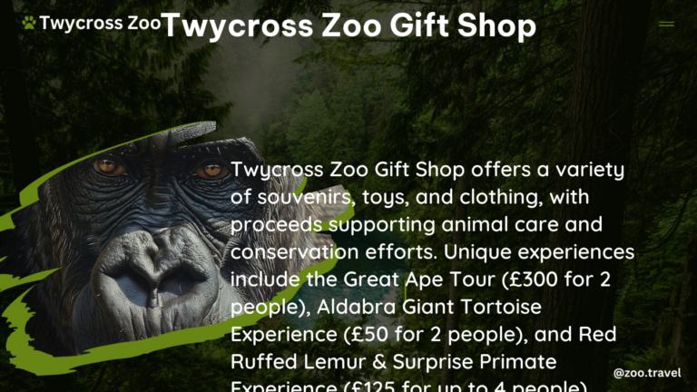 twycross zoo gift shop