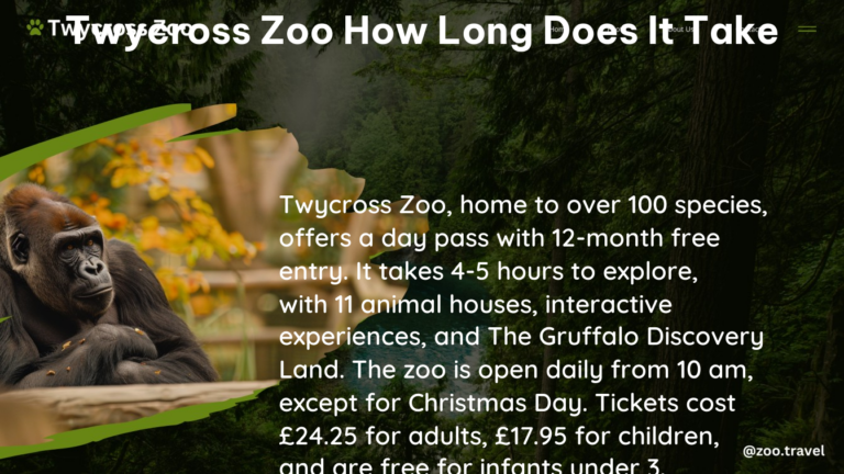 twycross zoo how long does it take