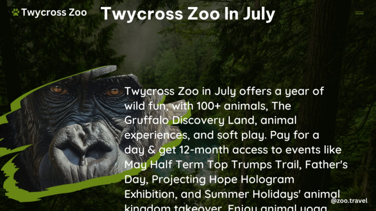 twycross zoo in July