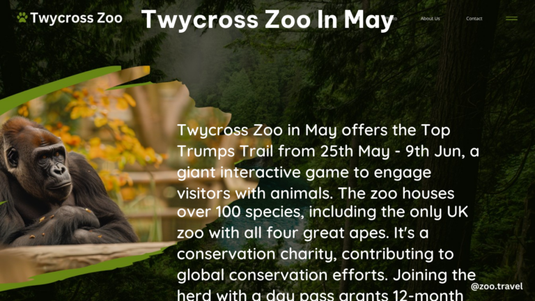 twycross zoo in May