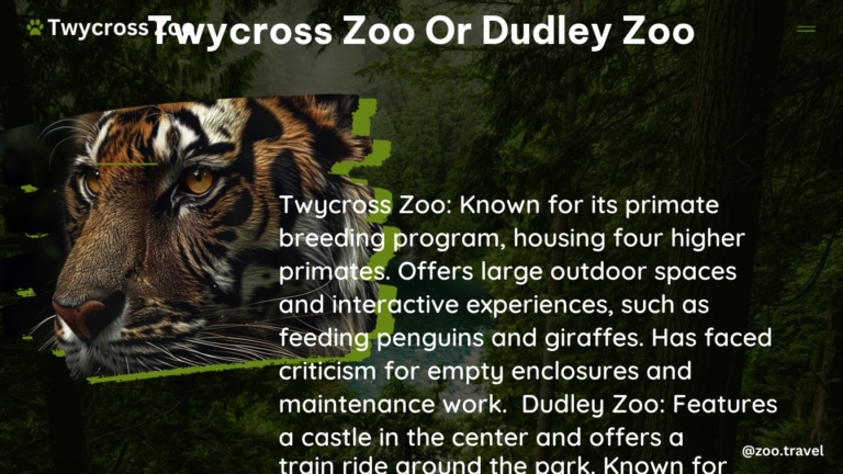 twycross zoo or dudley zoo