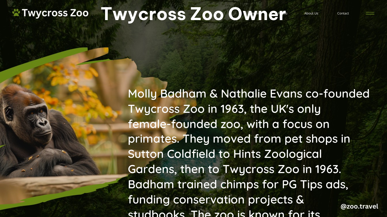 twycross zoo owner