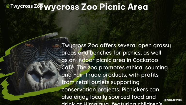 twycross zoo picnic area