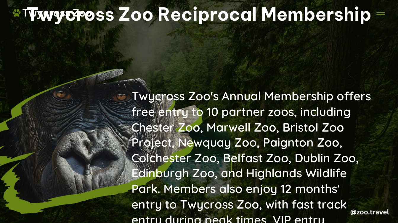 twycross zoo reciprocal membership