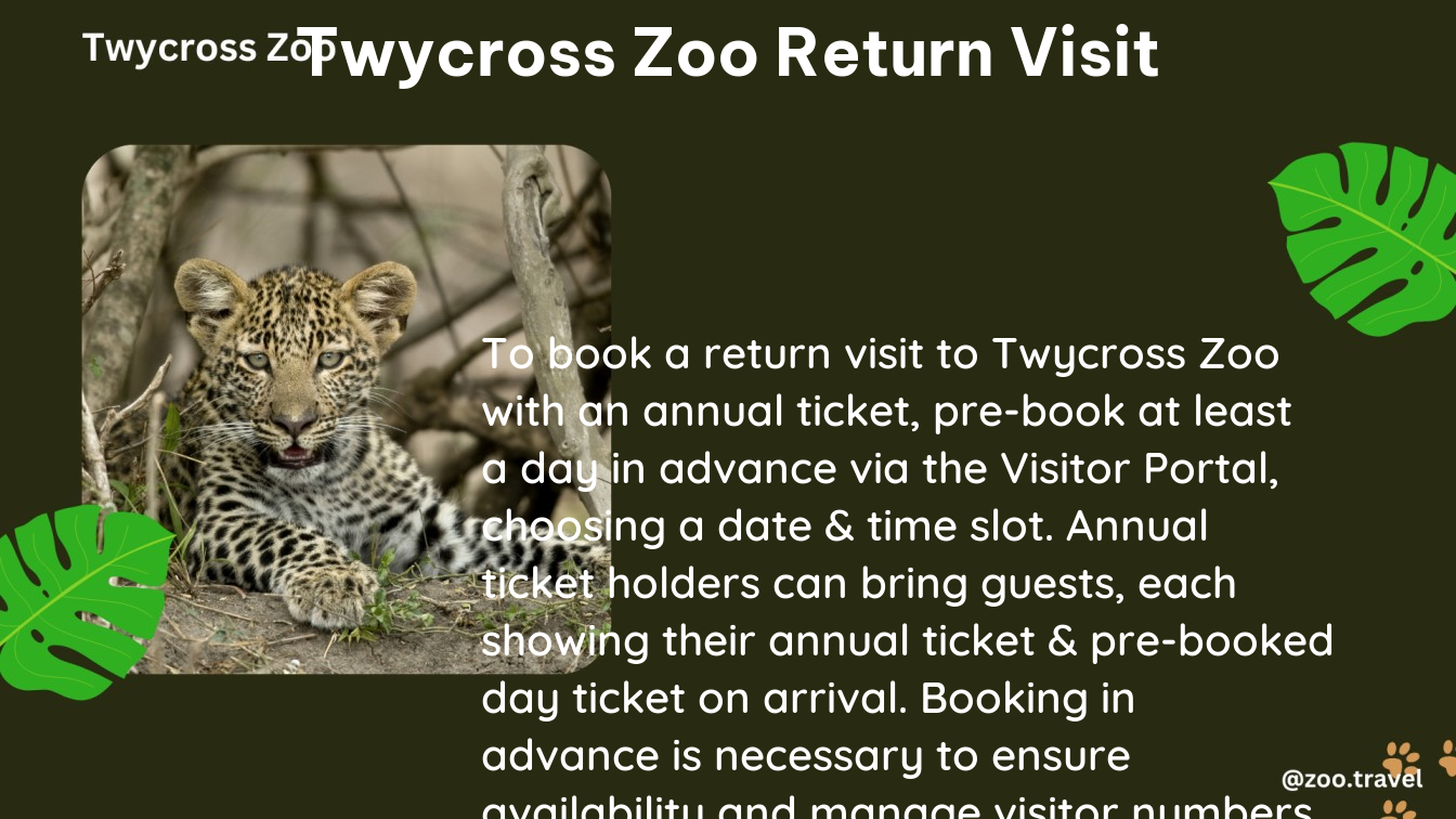 twycross zoo return visit