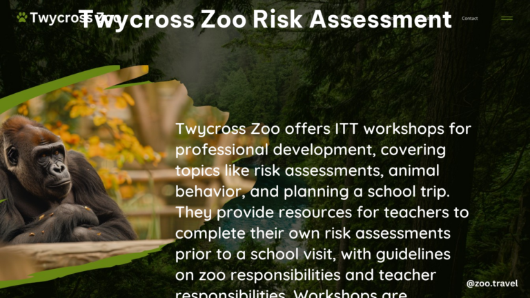 twycross zoo risk assessment