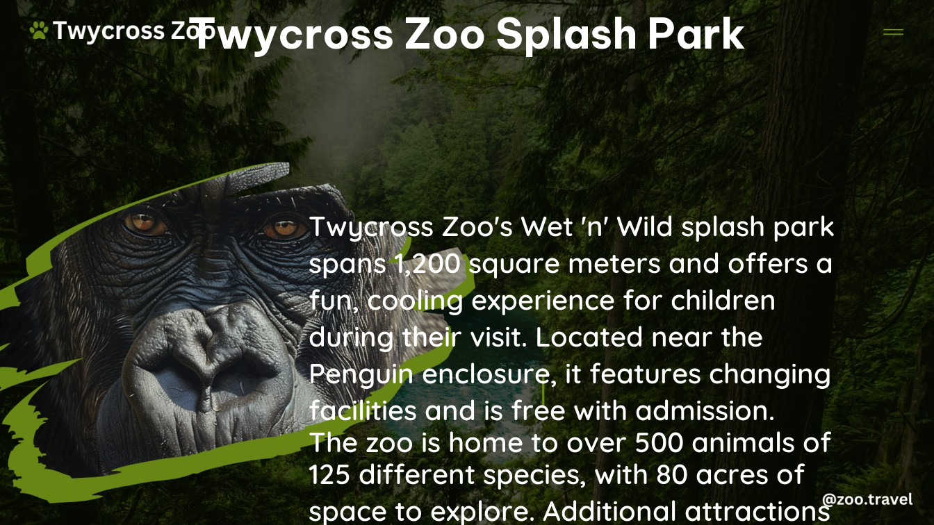 Twycross Zoo Splash Park: A Comprehensive Guide for Zoo Touring ...