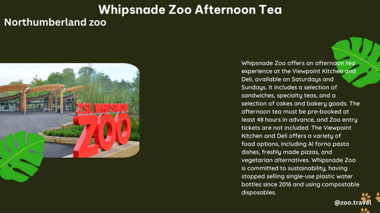 whipsnade zoo afternoon tea