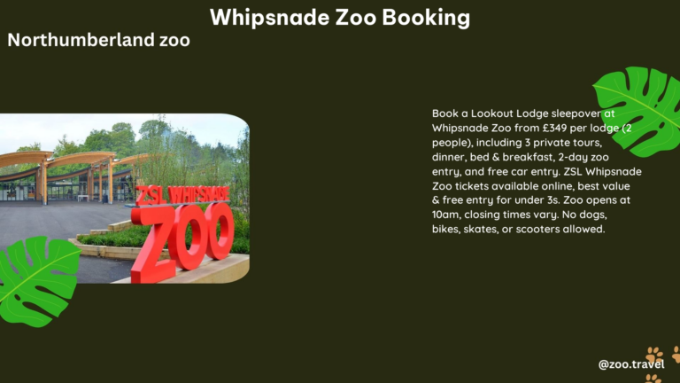 whipsnade zoo booking