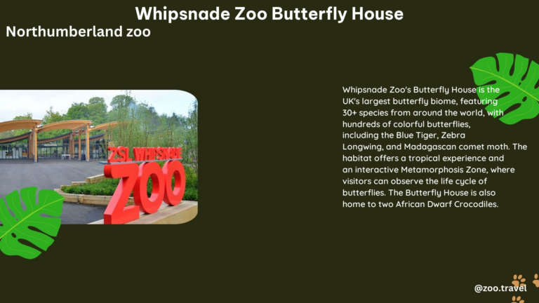 whipsnade zoo butterfly house