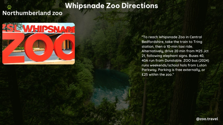 whipsnade zoo directions