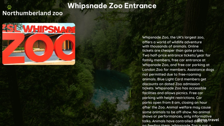 whipsnade zoo entrance