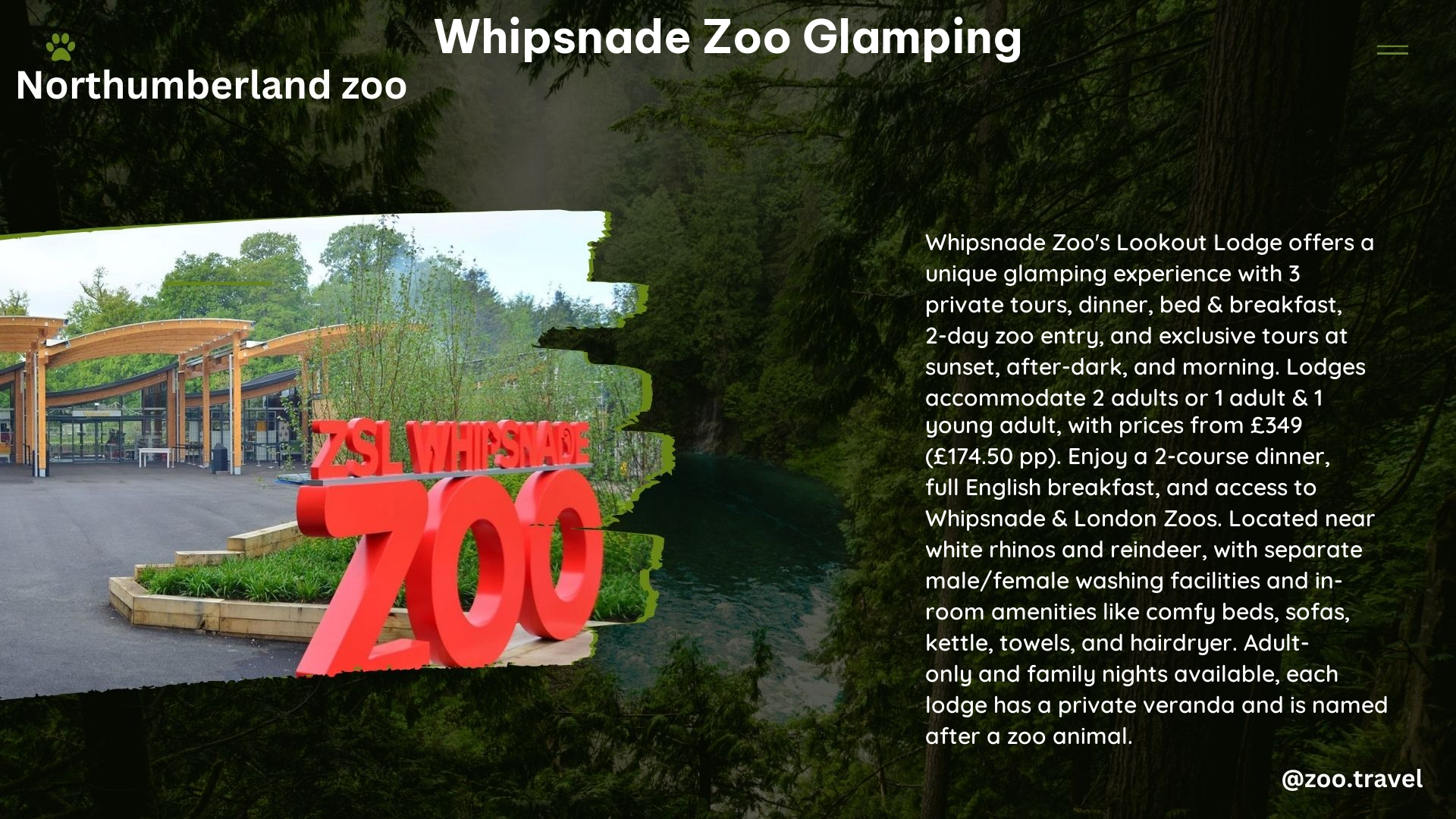 whipsnade zoo glamping