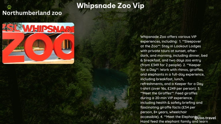 whipsnade zoo vip