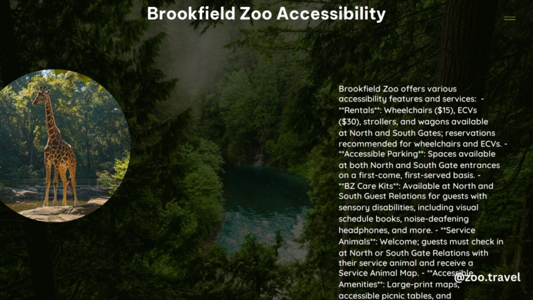 Brookfield Zoo Accessibility