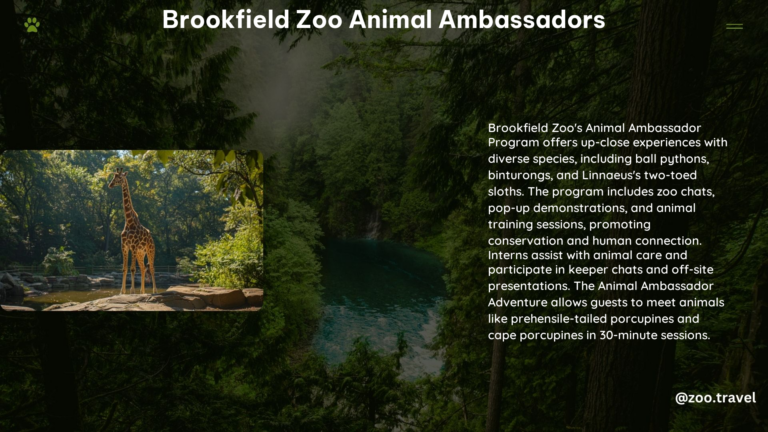 Brookfield Zoo Animal Ambassadors