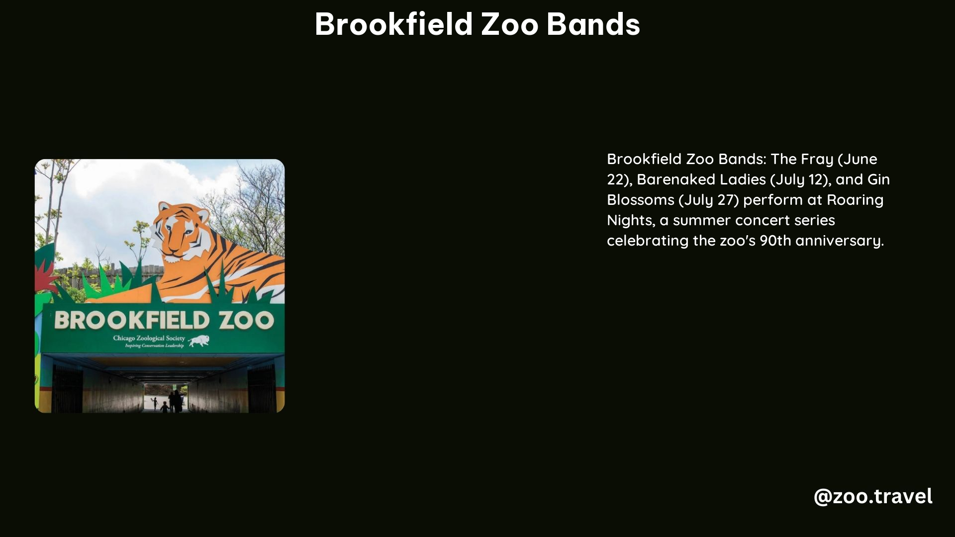 Brookfield Zoo Bands