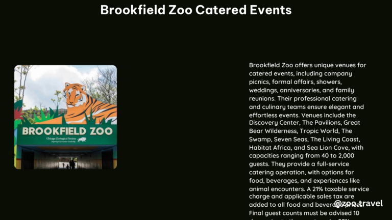 Brookfield Zoo Catered Events