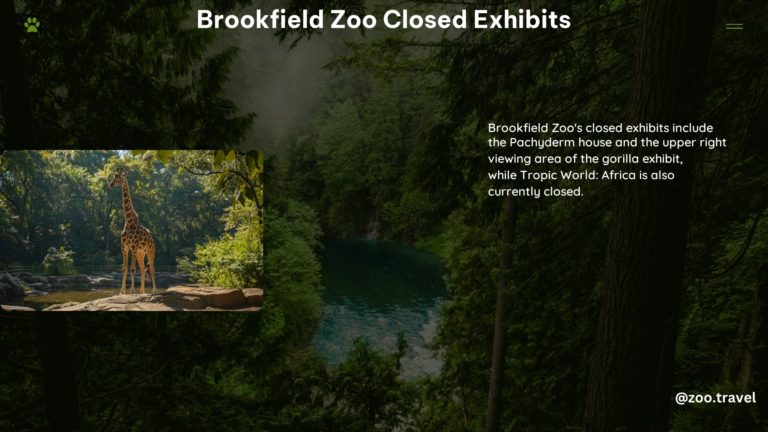 Brookfield Zoo Closed Exhibits