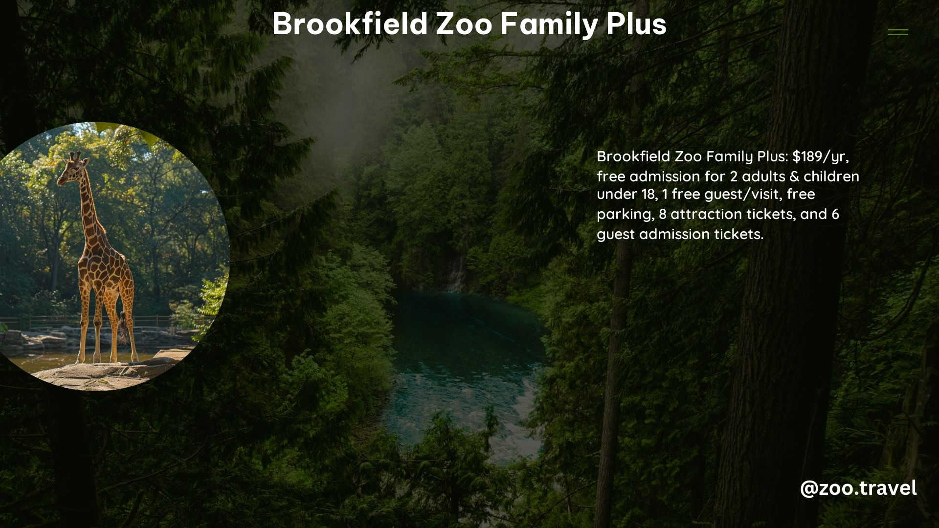 Brookfield Zoo Family Plus