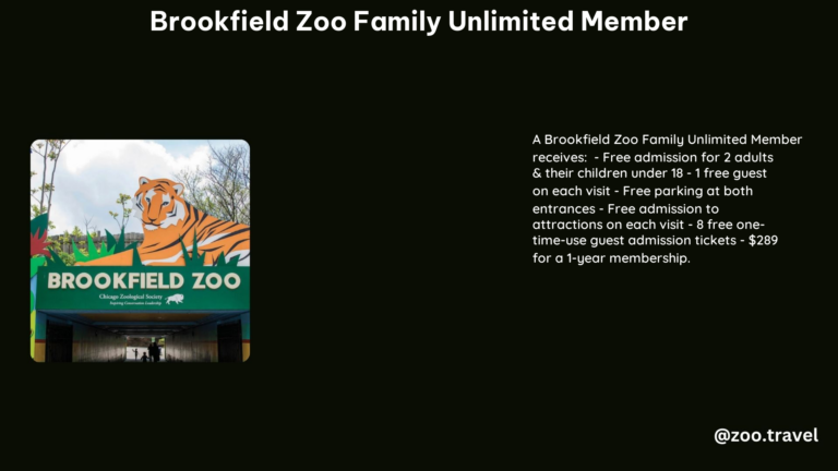 Brookfield Zoo Family Unlimited Member