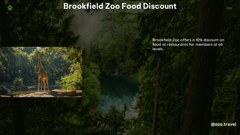 Brookfield Zoo Food Discount