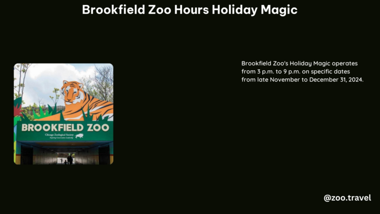 Brookfield Zoo Hours Holiday Magic 1