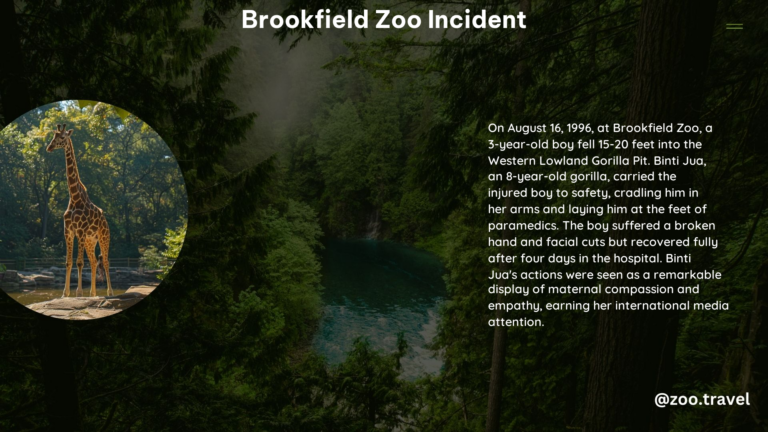 brookfield zoo 1996 incident