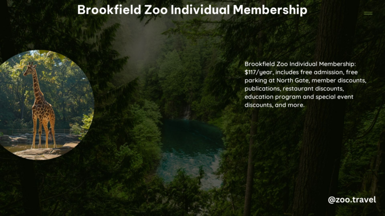 Brookfield Zoo Individual Membership