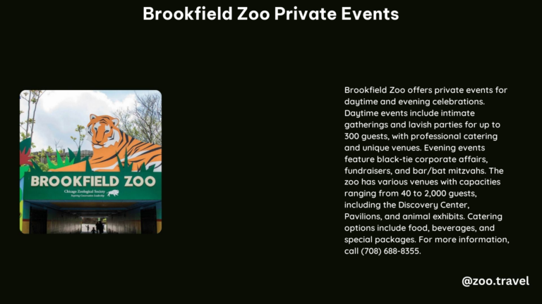 Brookfield Zoo Private Events 1