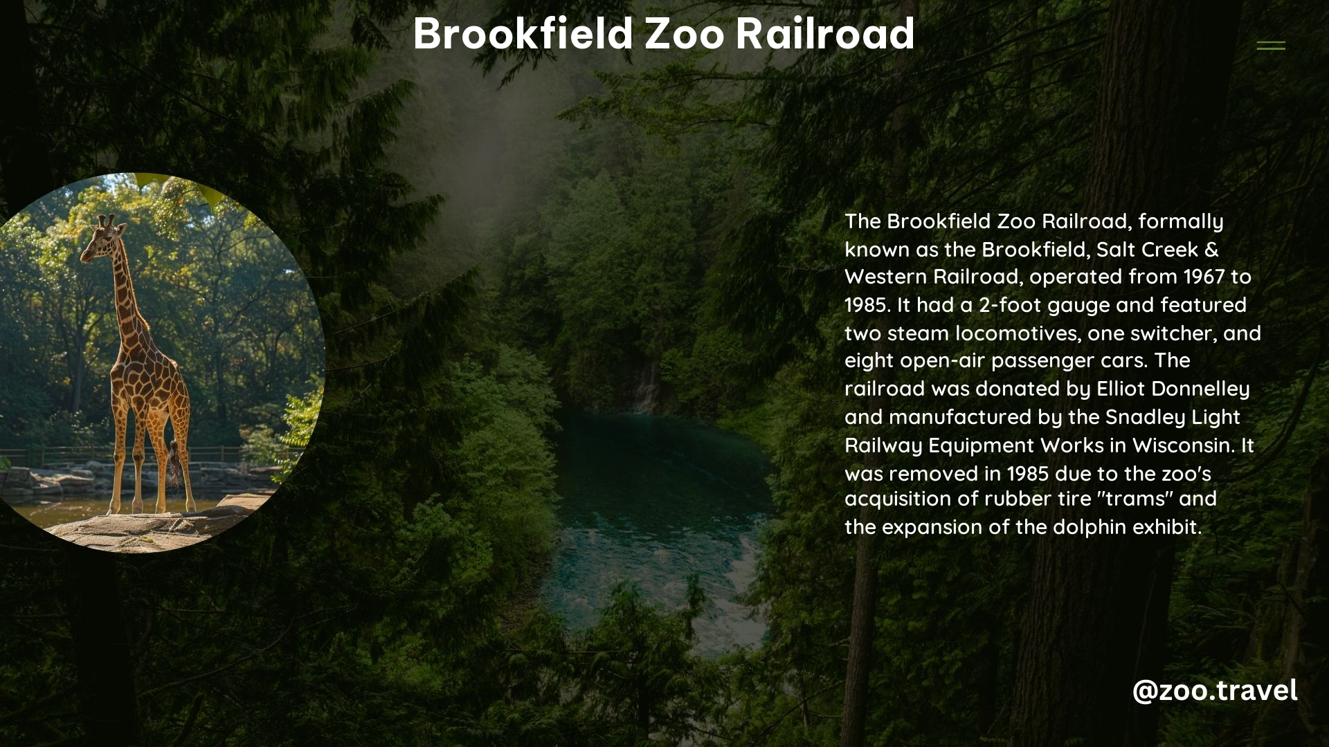 Brookfield Zoo Railroad