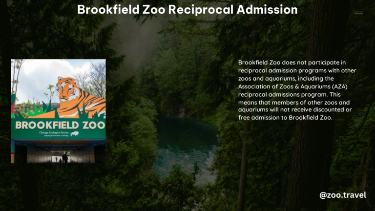 Brookfield Zoo Reciprocal Admission