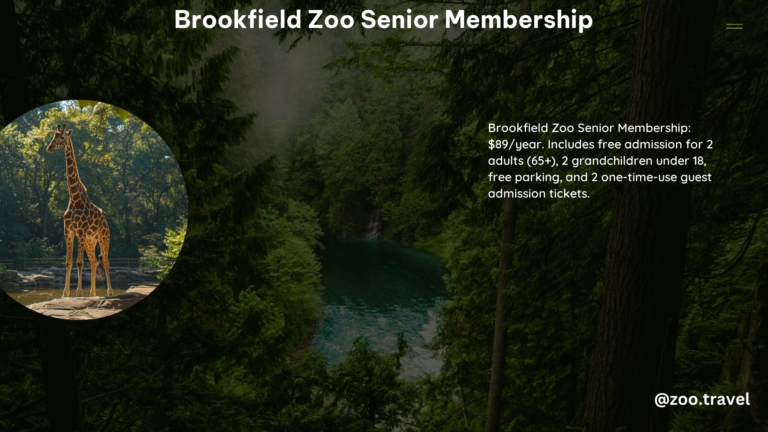 Brookfield Zoo Senior Membership